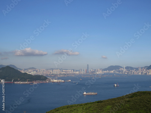 Quadro su tela 4 Aug 2013 the view at Fa Peng Teng, hong kong