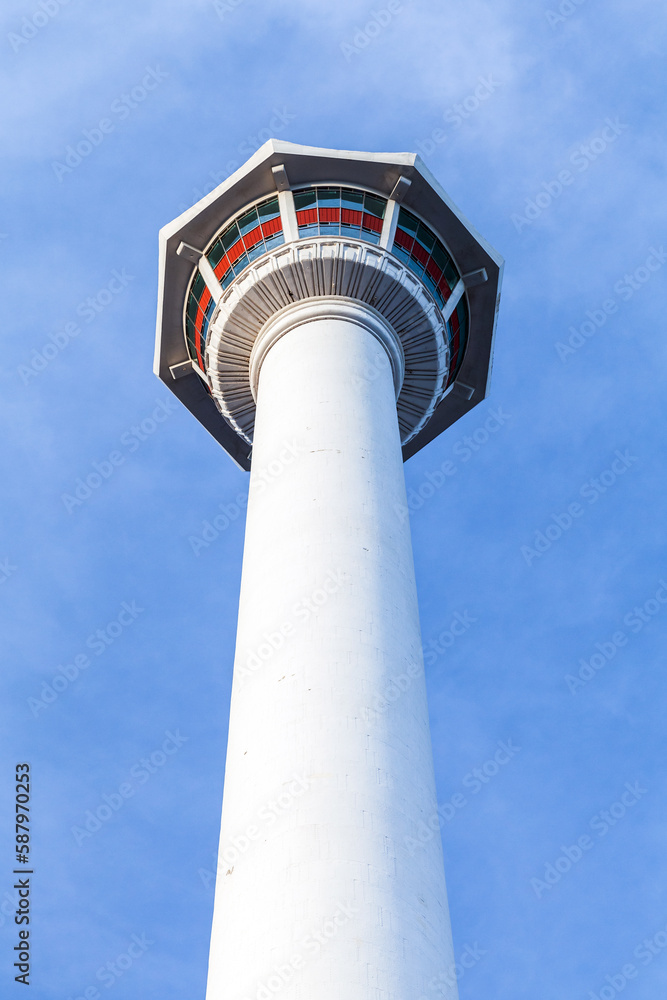 The Busan Tower, 120 meter high tower, South Korea The Busan Tower, 120 meter high tower, South Korea