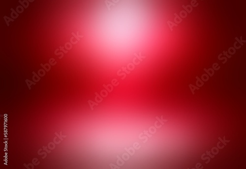 Red cherry color glossy defocus background. Ruby glass polished texture.