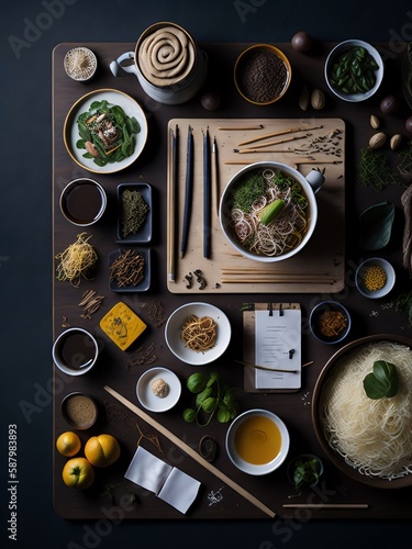 Pho Vietnamese Noodles Props AI generated 4