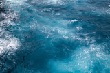 surface of deep blue ocean 