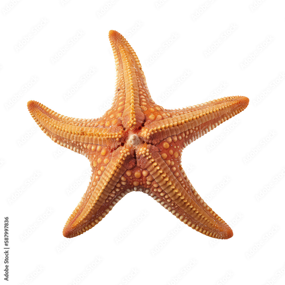 starfish isolated on white starfish isolated on white