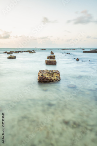 stones in water