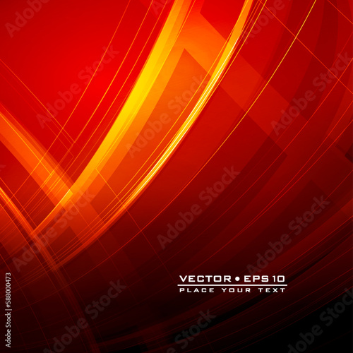 Abstract ardent background. Vector