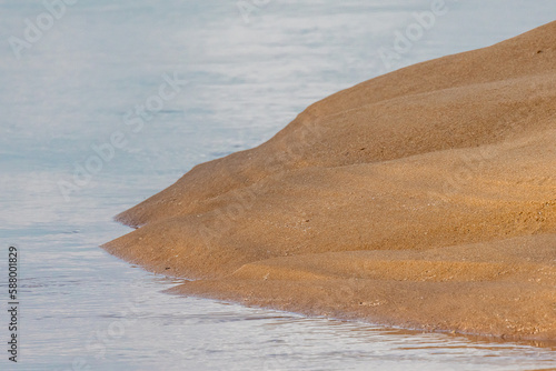 waves on the beach