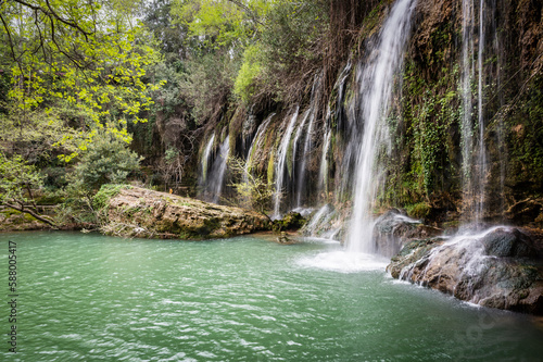 Kurşunlu Waterfall in Antalya, Turkey