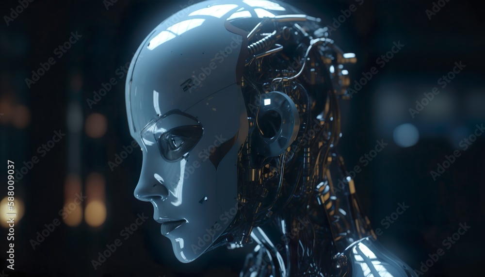 Robotic Head, Generative AI