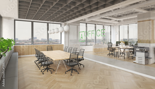 Modern project of office interior © Victor zastol'skiy