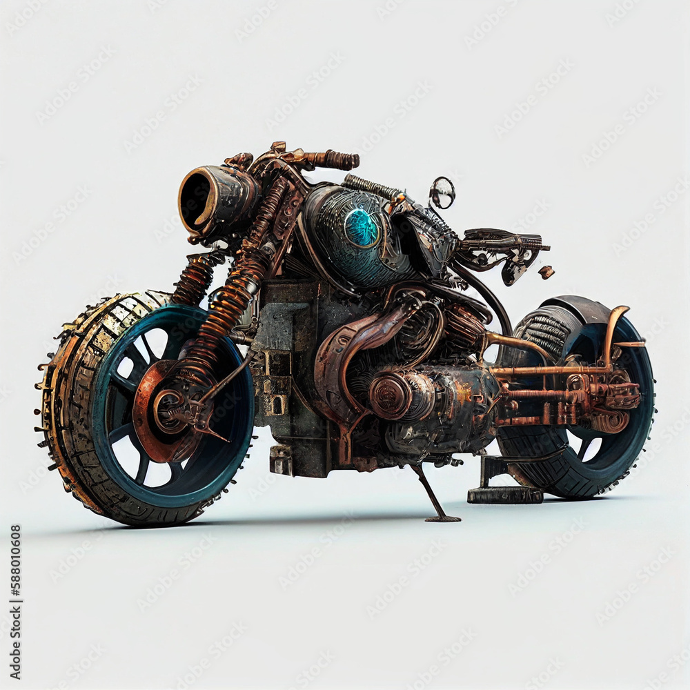 AI Generative art in iron