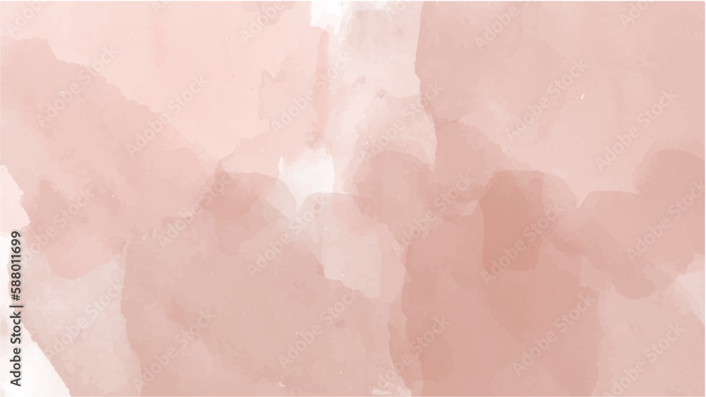 Fototapeta premium Earth tone watercolor, Minimal Design for text, packaging, vector illustration.