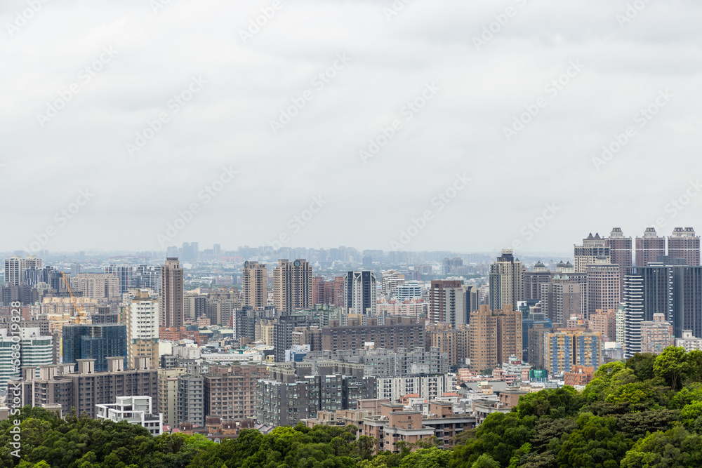 Fototapeta premium Taoyuan city downtown