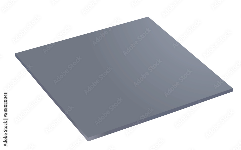 Grey kitchen sponge. vector illustration Grey kitchen sponge. vector illustration