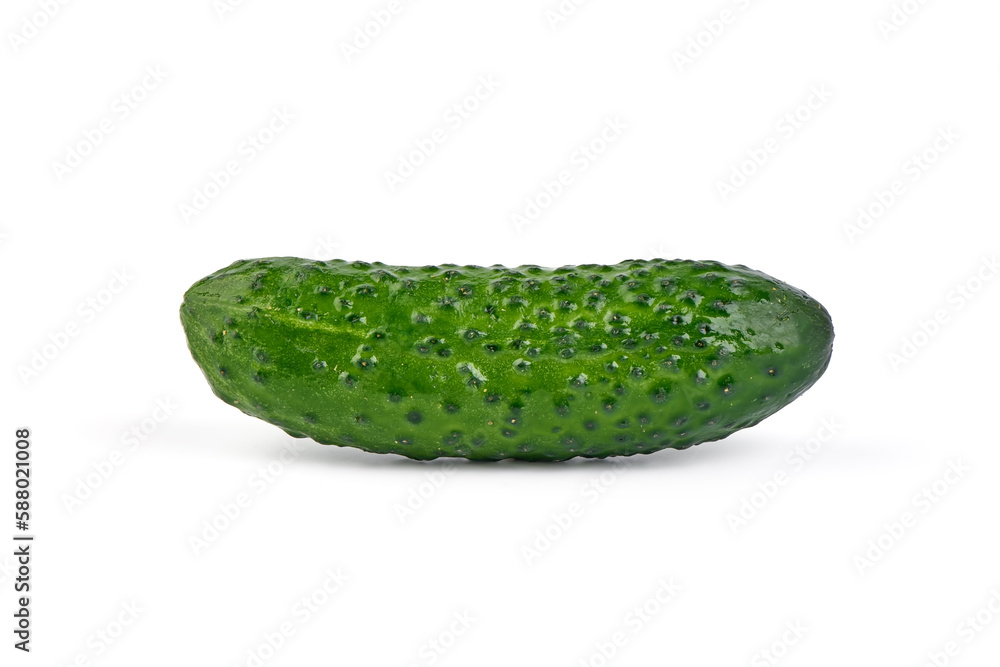 Cucumbers, isolated on white background. High resolution image. Cucumbers, isolated on white background. High resolution image.