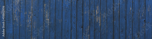 blue wooden texture - Generative AI