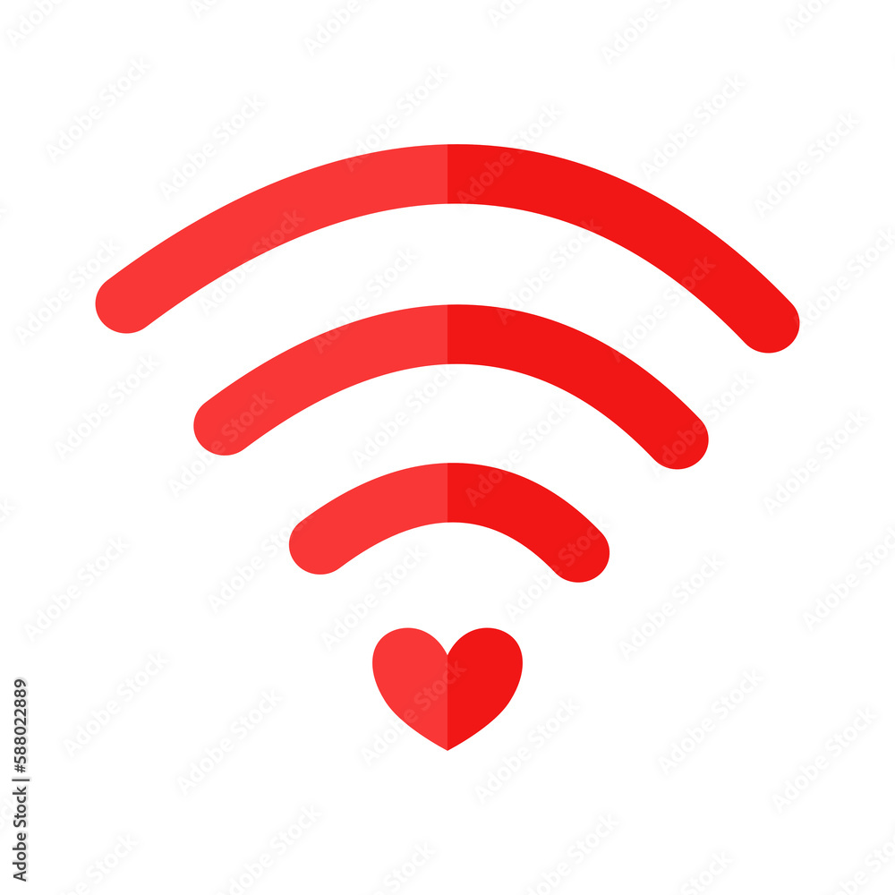 Wifi icon isolate on transparent background. Wifi icon isolate on transparent background.