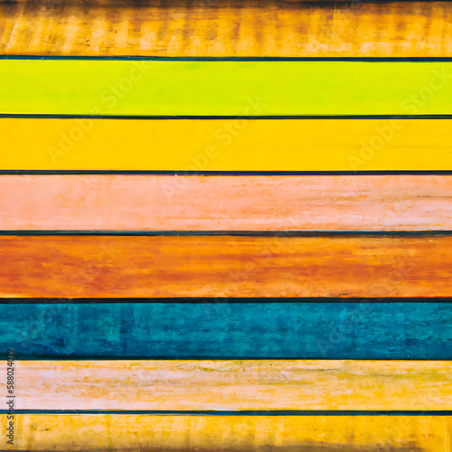 Wallpaper Mural Colorful wooden background Torontodigital.ca