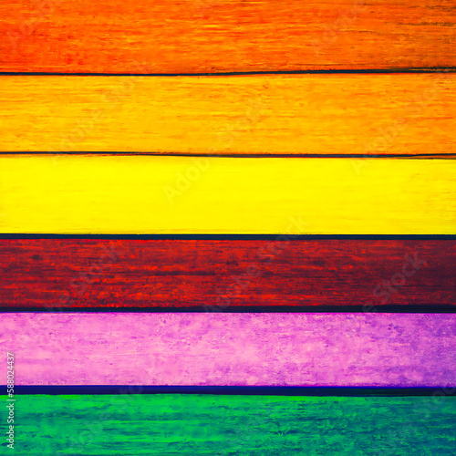 Wallpaper Mural Colorful wooden background Torontodigital.ca