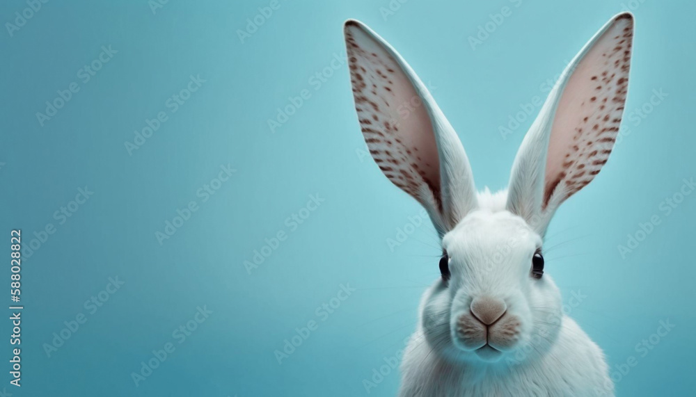 Obraz premium white rabbit