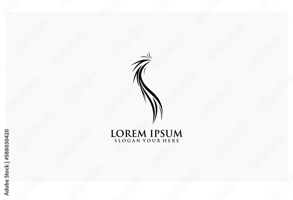 line vector concept creative design dragon logo line vector concept creative design dragon logo