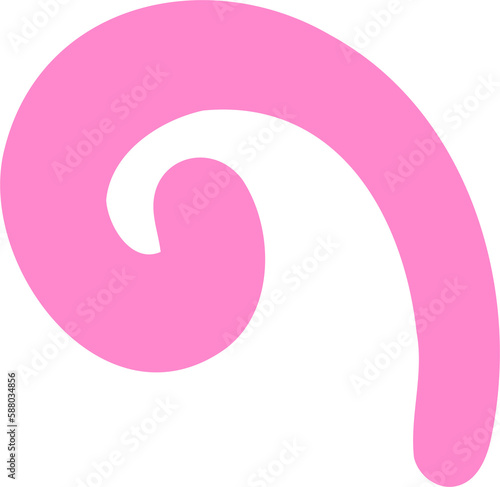 pink curl