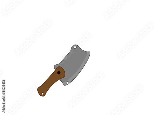 The icon is a cleaver