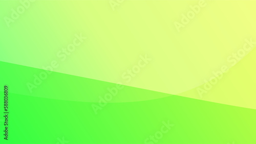 Abstract green fluid shape modern background with copy space, vector.