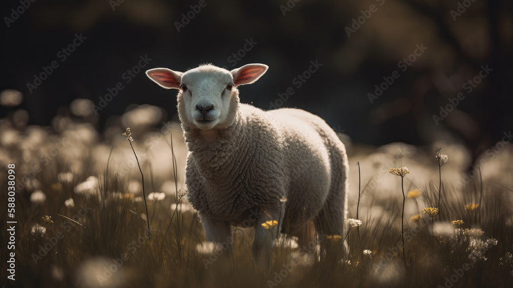 Obraz premium Lamm