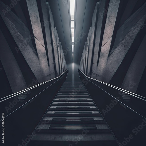 Lofi Dreamscape: Stairway to the Sky in Surreal Dadaist Photography Created Using Generative Ai