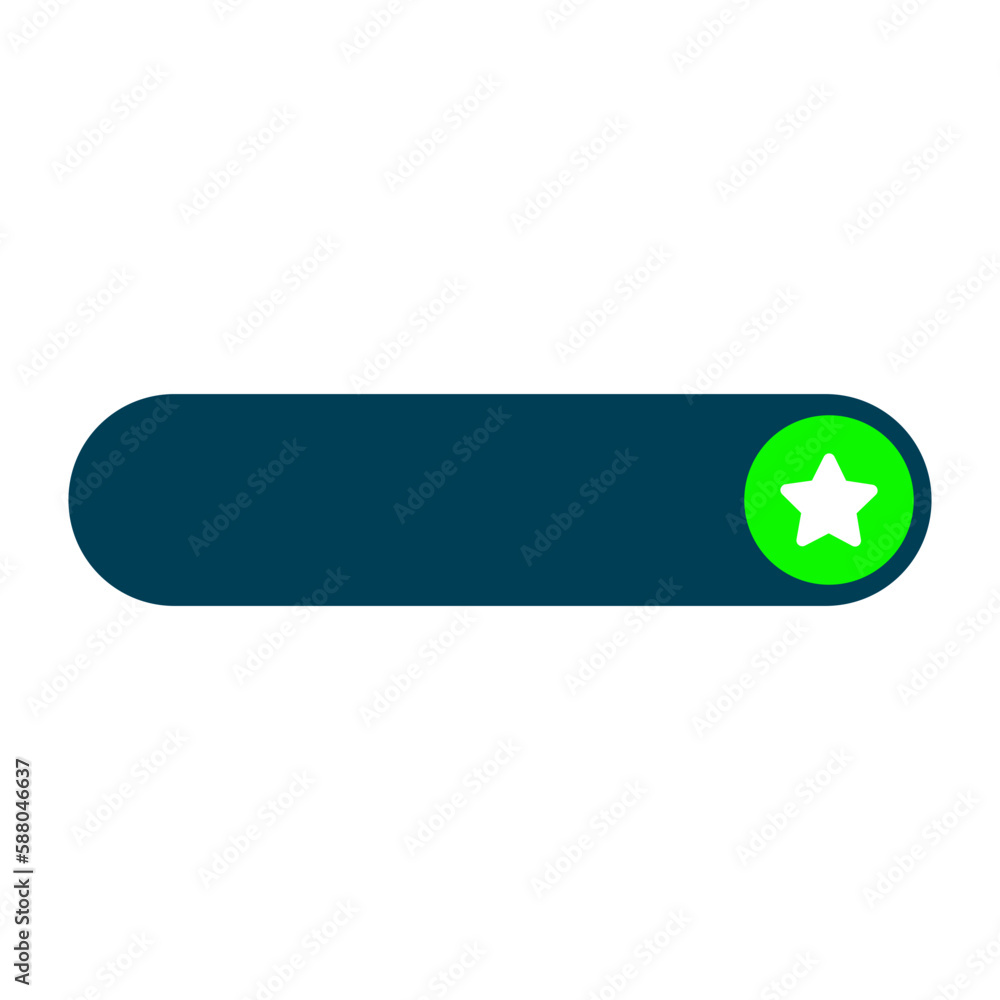Fototapeta premium Click Button Vector Design