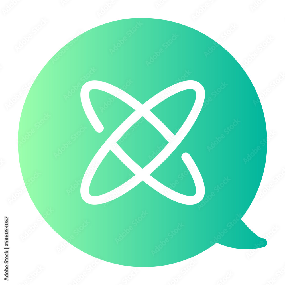 dialogue gradient icon dialogue gradient icon