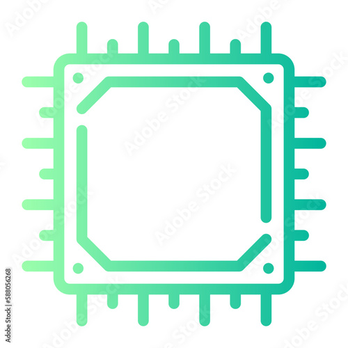 chip gradient icon
