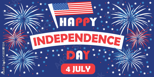 Banner for USA Independence...