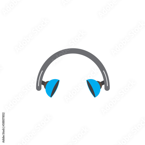 headset icon design vector illustration