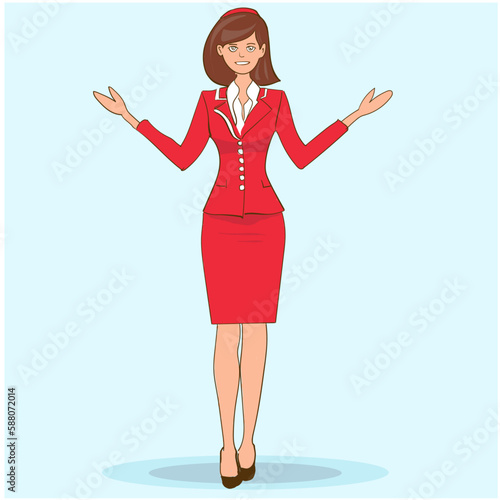 Air hostess , flight girl, confident women , professional women, tour 