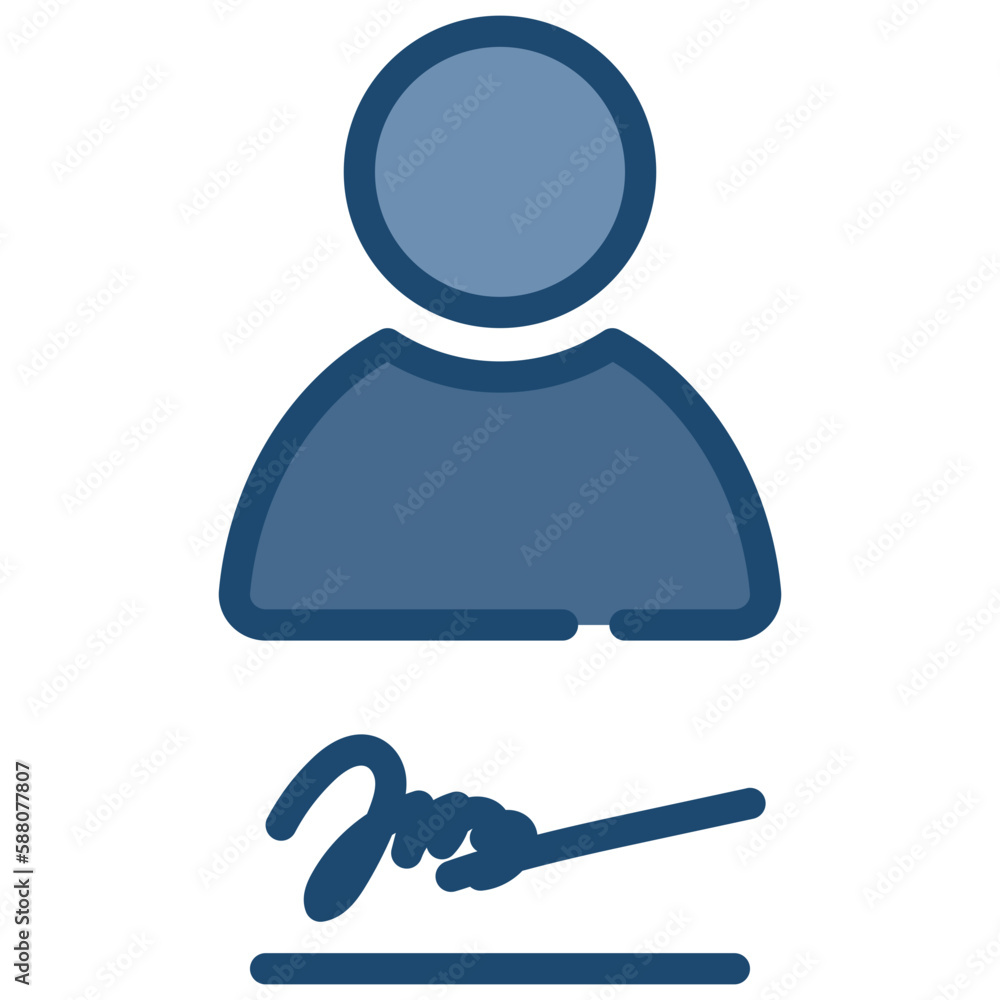 sign signature user personal icon filled outline sign signature user personal icon filled outline