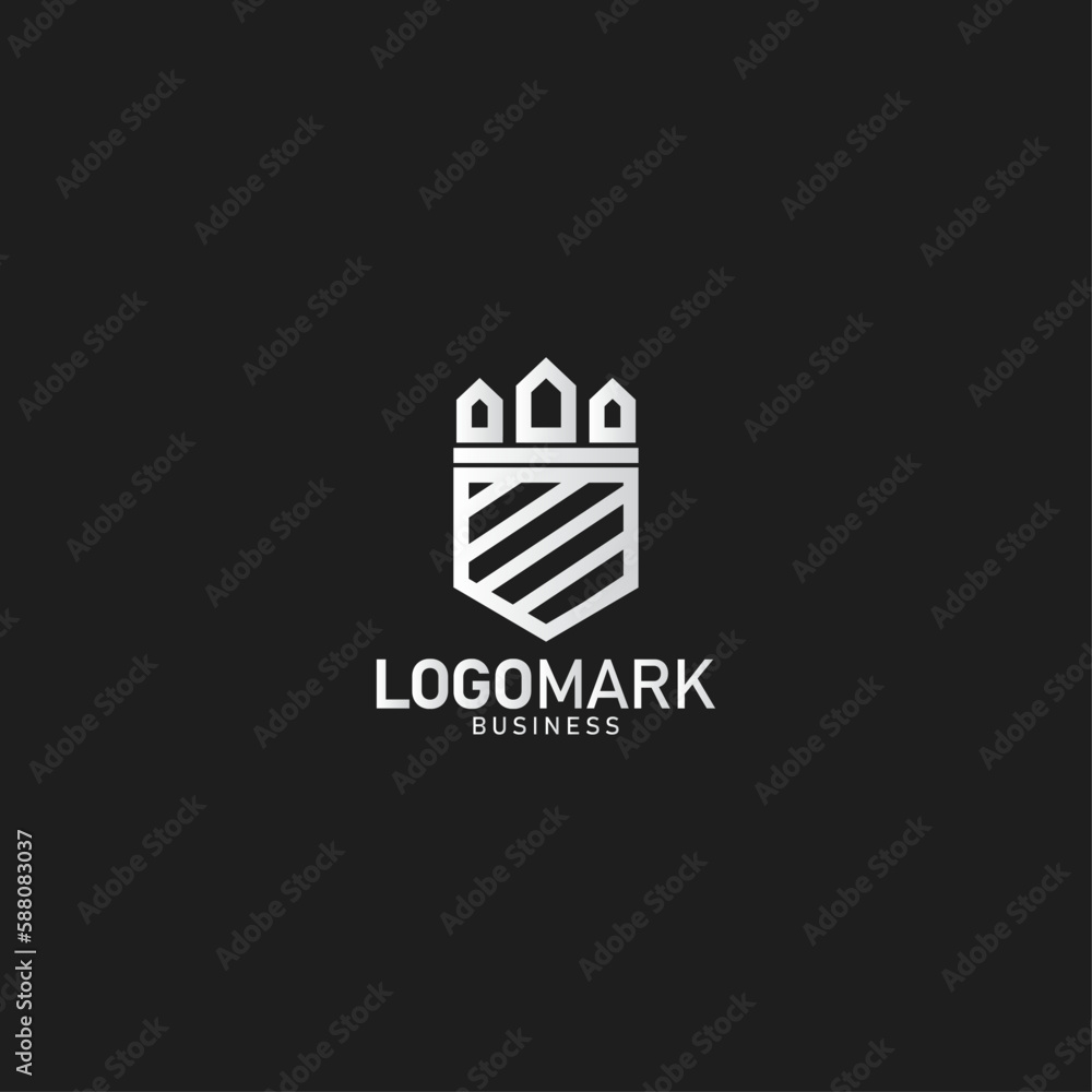 king shield logo branding modern king shield logo branding modern