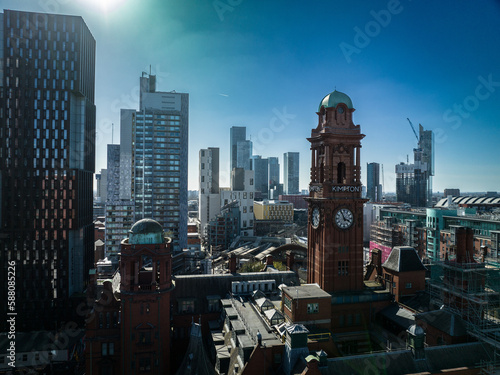 Oxford Road Clock Tower, Manchester 