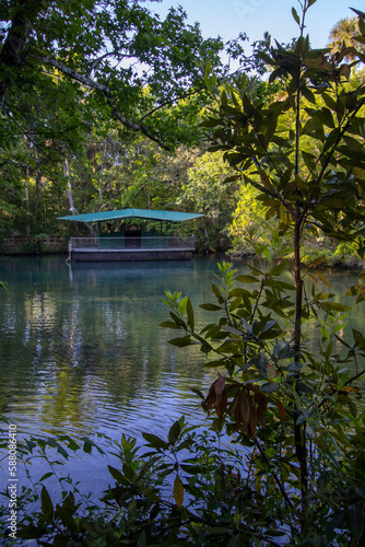 Φωτογραφία The underwater observatory at Ellie Schiller Homosassa Springs Wildlife State Pa