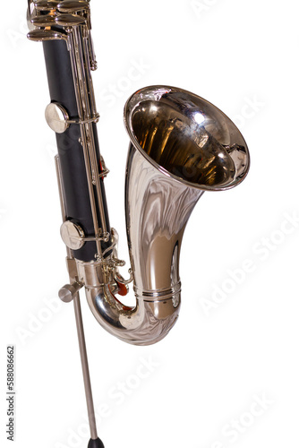 Bass clarinet bell.