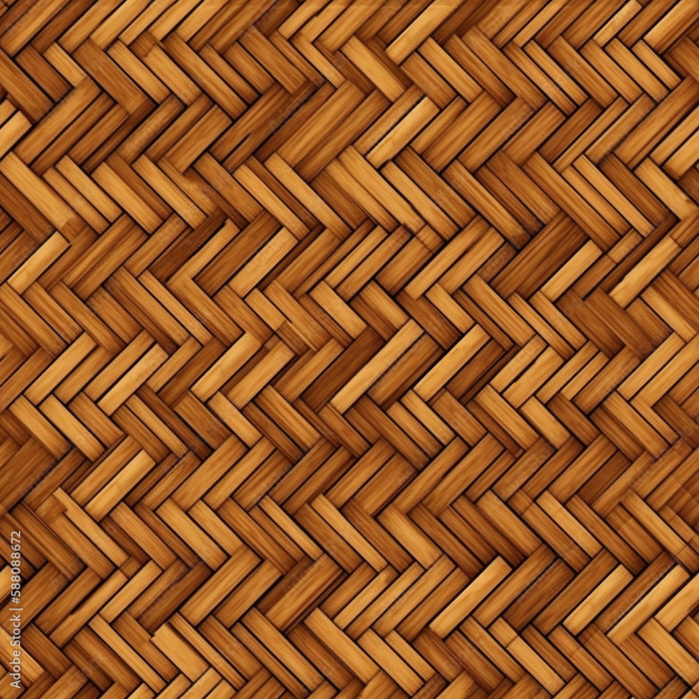 Seamless bamboo texture background, generative ai Seamless bamboo texture background, generative ai