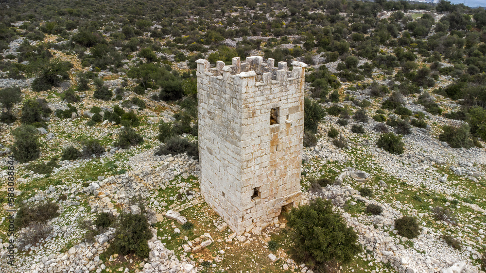 Αυτοκόλλητο Roman Watch Tower, Ayas, Mersin, Turkey