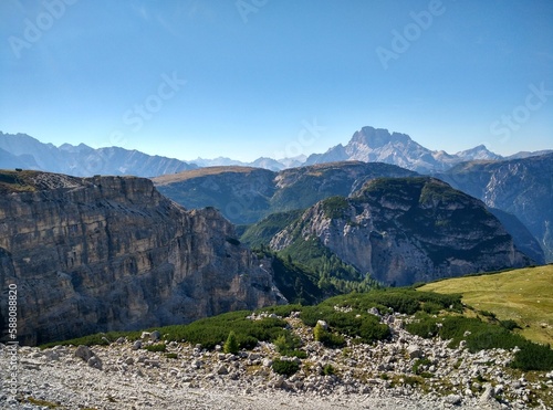landscape in the mountains