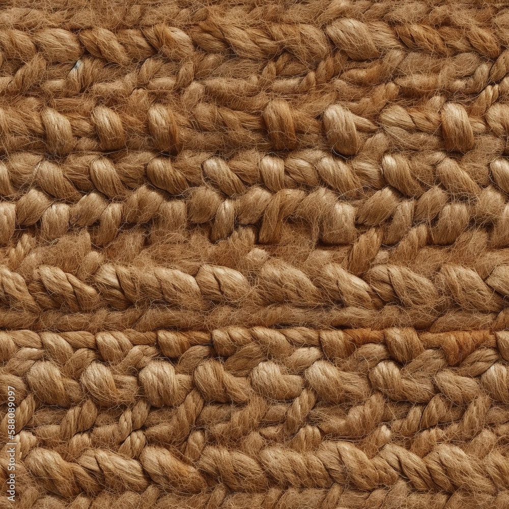 Seamless woven texture background, generative ai Seamless woven texture background, generative ai