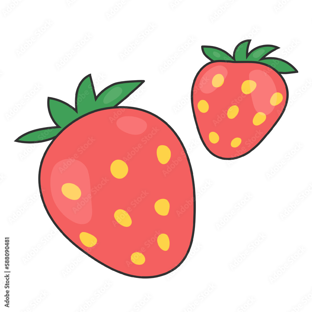 Strawberry berries isolated vector illustration. strawberries in rtro style
Strawberry berries isolated vector illustration. strawberries in rtro style