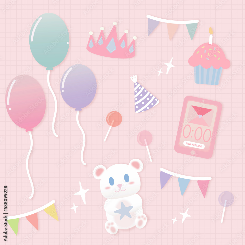 Cute teddy birthdaY PARTY Cute teddy birthdaY PARTY