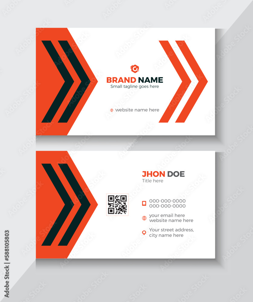 business card design . double sided business card template modern and clean style . business card design . double sided business card template modern and clean style .
