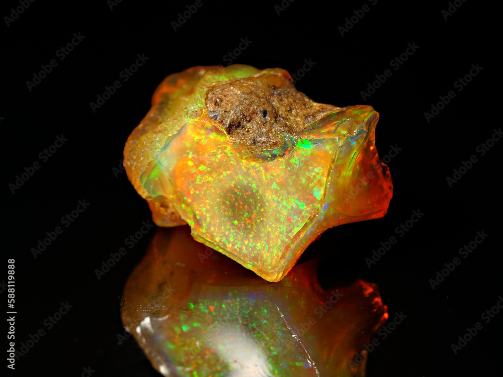Natural Ethiopian Opal Loose Gemstone
Natural Ethiopian Opal Loose Gemstone
