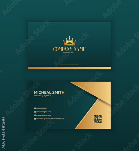  creative modern Luxury and elegant business card template