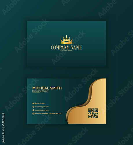  creative modern Luxury and elegant business card template