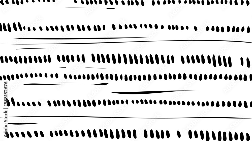 Obraz premium Black and white geometric pattern. Tileable texture background.